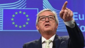 European Commission President Jean Claude Juncker says it is "not an amicable divorce"
